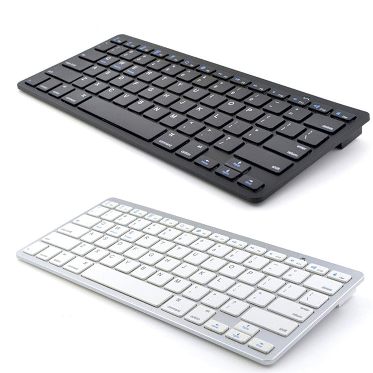 Universal 12-inch Bluetooth keyboard for iPad Android and Windows tablets with slim portable design
