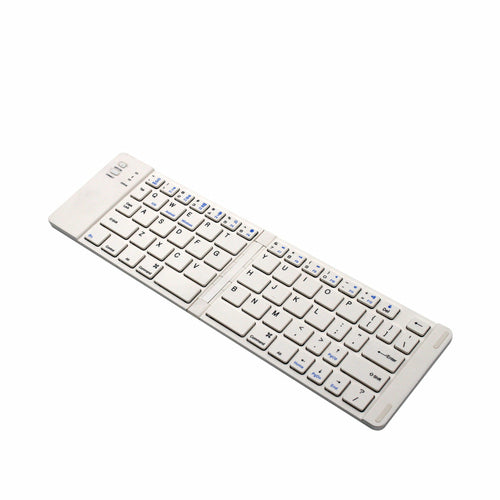 Foldable keyboard on a white background