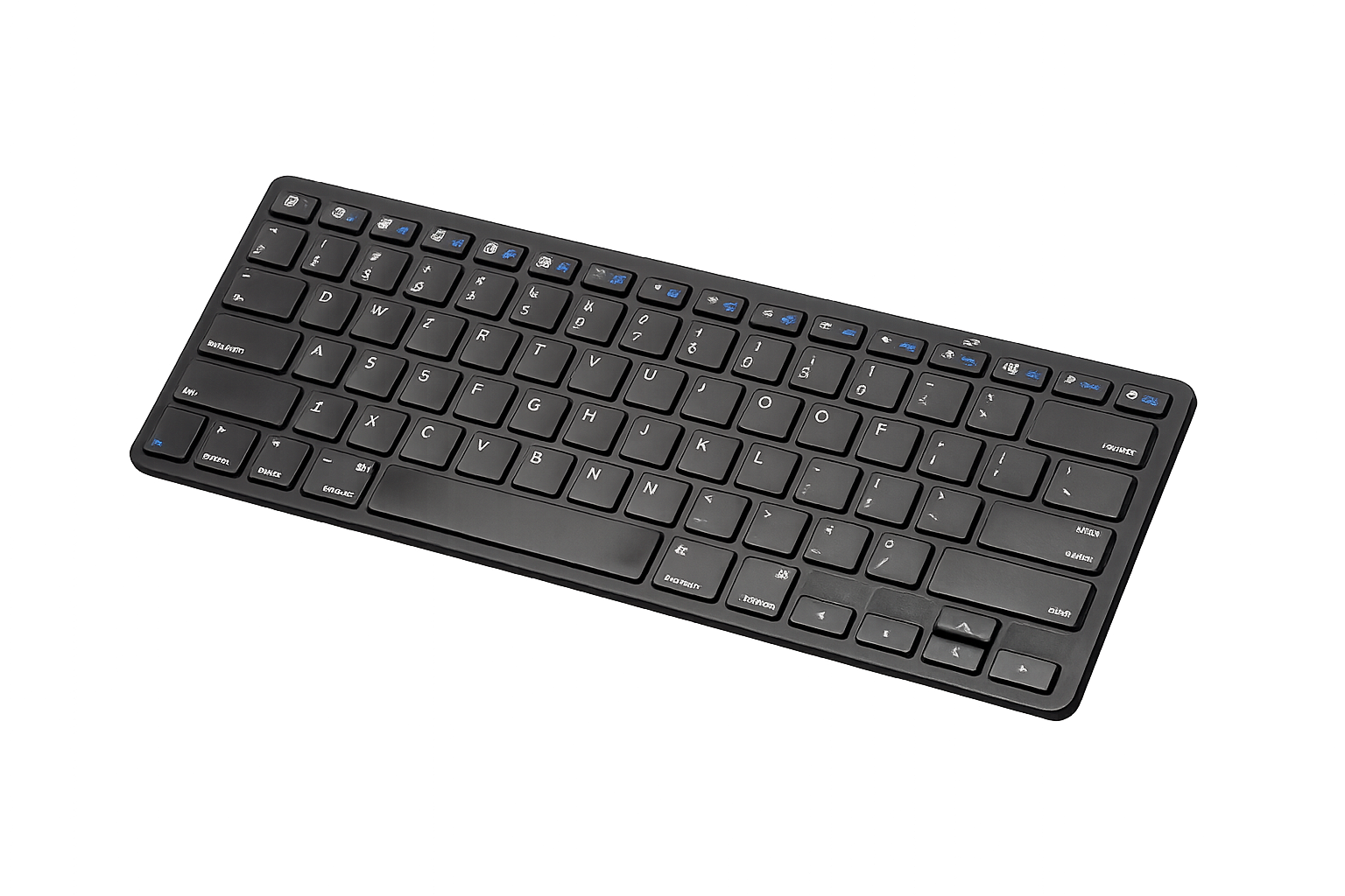 Universal 12-inch Bluetooth keyboard for iPad Android and Windows tablets with slim portable design